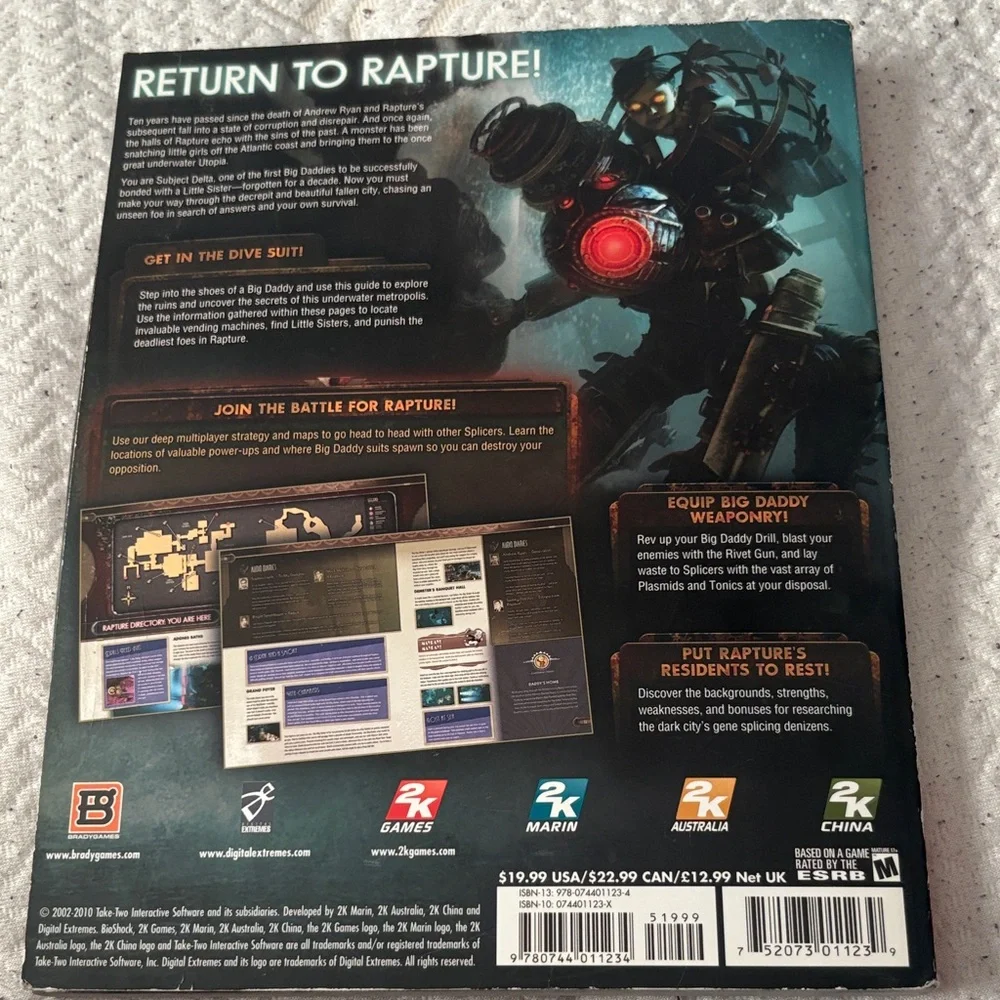 BioShock 2 Strategy Guide by Brady games